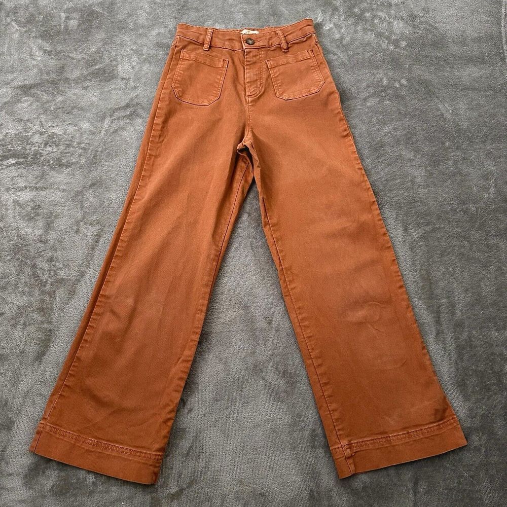 Marine Layer Bridget Slim Wide leg crop, size 2